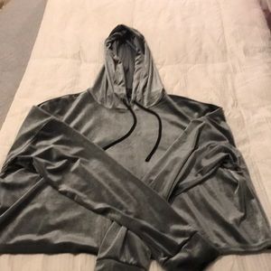 Forever 21 cropped hoodie